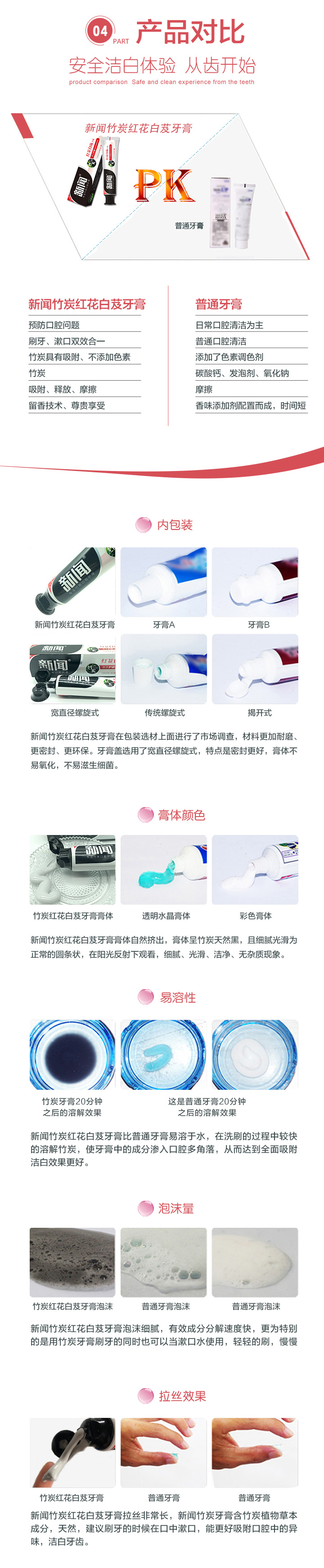 竹炭牙膏